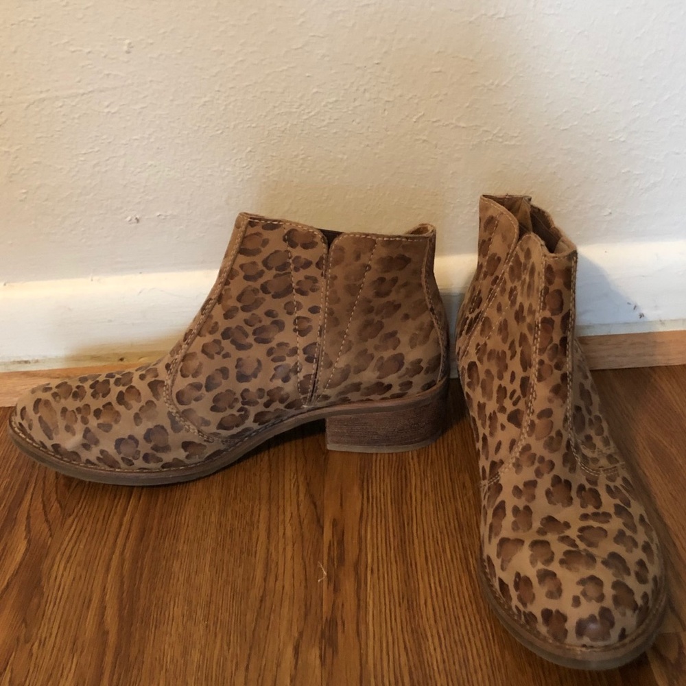 Leopard Booties